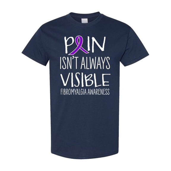 Inktastic Fibromyalgia Awareness Pain Isn't Always Visible T-Shirt