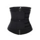 thumbnail image 1 of Waist Trimmer Belt Women Sauna Suit Sweat Wrap Trainer Slimming Cincher Body Shaper Black L, 1 of 5