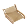 thumbnail image 3 of Tumbona para gatos perfecl Sillón de Sisal con Marco de madera Sin pelota, 3 of 8