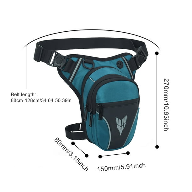 Rinonera Impermeable para Motocicleta para Hombre Rinonera Impermeable para Al Aire Libre azul Lago Walmart en linea