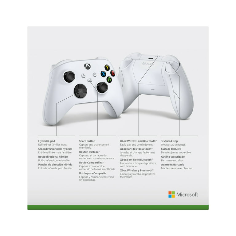 Controle joystick sem fio Microsoft Xbox Wireless Controller Series X, S  shock blue