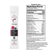 (3 pack) CELSIUS On The Go Energy Drink Mix, Berry (14 Stick Pack)