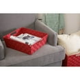 thumbnail image 4 of DII Woven Nylon Trapezoid Storage Bin, Red, Tray, 4 of 4