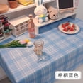 thumbnail image 1 of Yanluna Ins Korean Style Plaid Tablecloth Jacquard Fabric Desk Table Cloth Mat Background Cloth Home Decoration Nordic Modern Table Home, 1 of 7