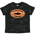 thumbnail image 3 of Inktastic I'd Rather Be Fishing Boys or Girls Toddler T-Shirt, 3 of 5