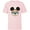 Soft Pink, variant on Disney Mickey Mouse Rainbow Sunglasses - Short Sleeve T-Shirt for Kids -Customized-White