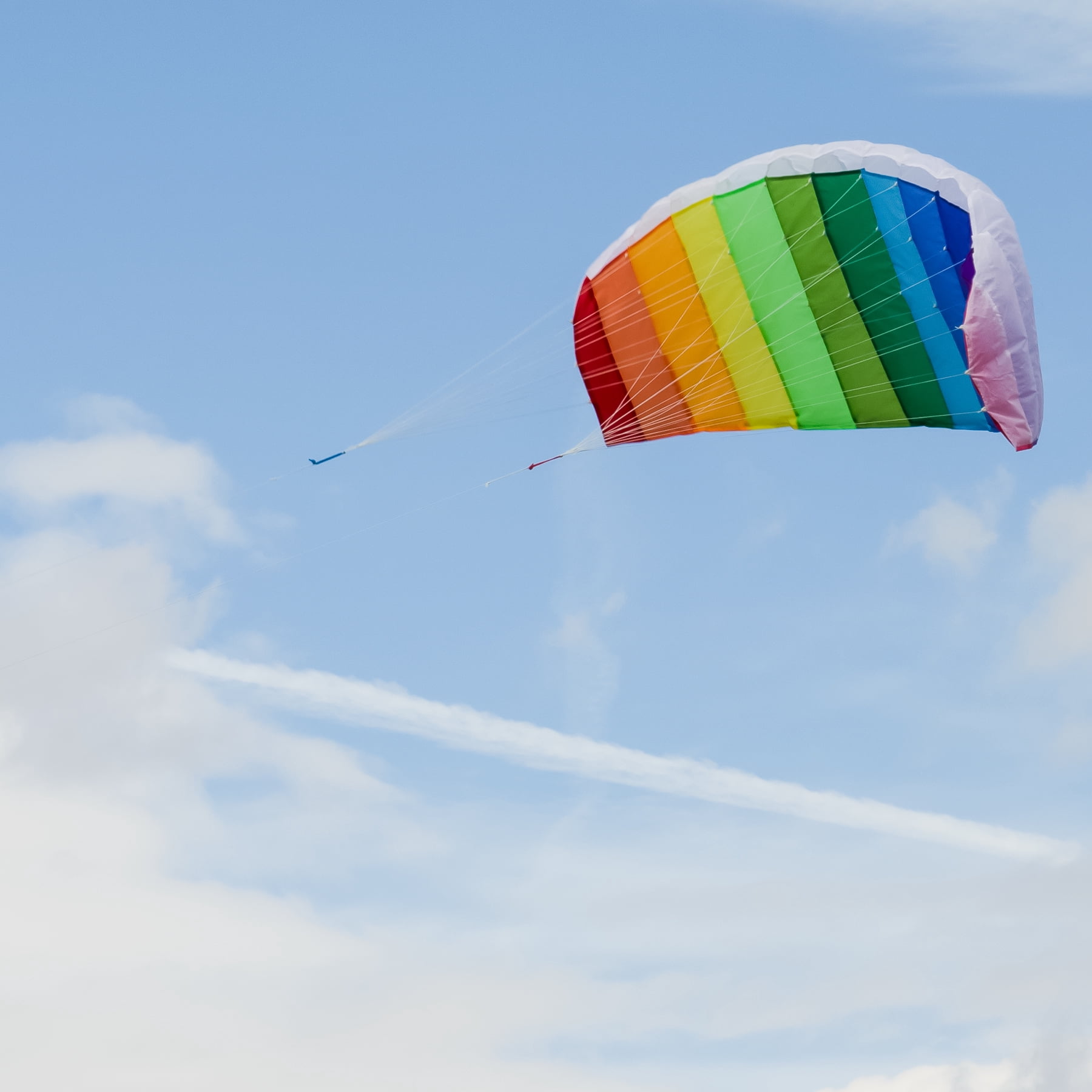 In the Breeze 2973 — Sport Air Foil Kite, 62-Inch — Colorful, Easy Flying Dual Line Sport Kite — Great for Beginners