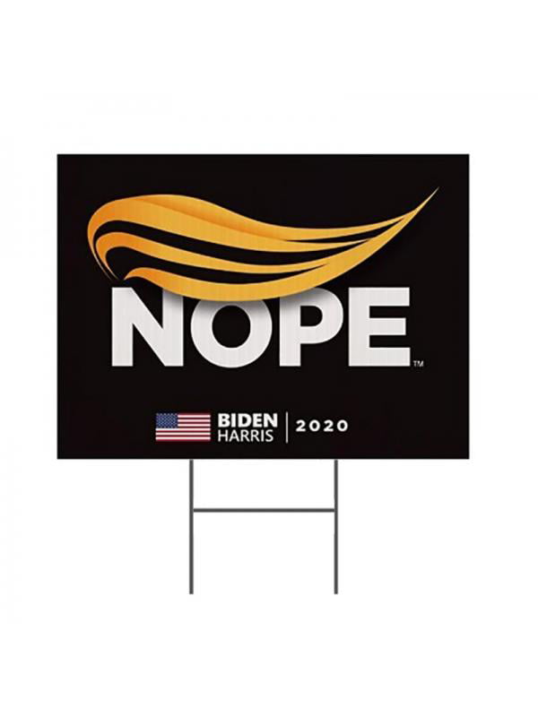 Joe Biden 2020  Political Campaign Yard Sign w/Stake 24 x 18 USA Double-Sided 