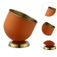 thumbnail image 6 of WeiLaiKeQi Ice Bucket Sturdy with Base Drinks Bucket for Celebration Wedding Party Bars Orange Large, 6 of 9