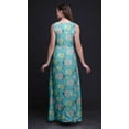 thumbnail image 4 of Bimba Robe Longue Décontractée Sans Manches à Encolure Ronde pour Femmes, Imprimé Océan - Medium, 4 of 5