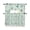 Green, variant on Beige Wildflowers Swag Curtains for Kitchen Farmhouse Summer Botanical Valances for Windows Rod Pocket Small Window Treatment Short Topper for Cafe Bedroom Bathroom Living Room Decor 56x36 Inch