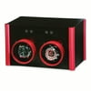 Rotations Black and Red Metal Double Watch Winder GM8467