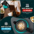 thumbnail image 2 of 27oz Thermal Coffee Carafe For Wfh & Personal Use  12h Hot Insulated Pitcher With Drip-free V-spout And Easy Clean Wide Mouth Agave Teal, 2 of 8