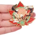 thumbnail image 2 of Genshin Impact Hutao Broche Pin - Hutao Personajes Cosplay Esmalte Broche Solapa Pin - Regalo para fanáticos, mujeres y niñas Kazuha -, 2 of 4