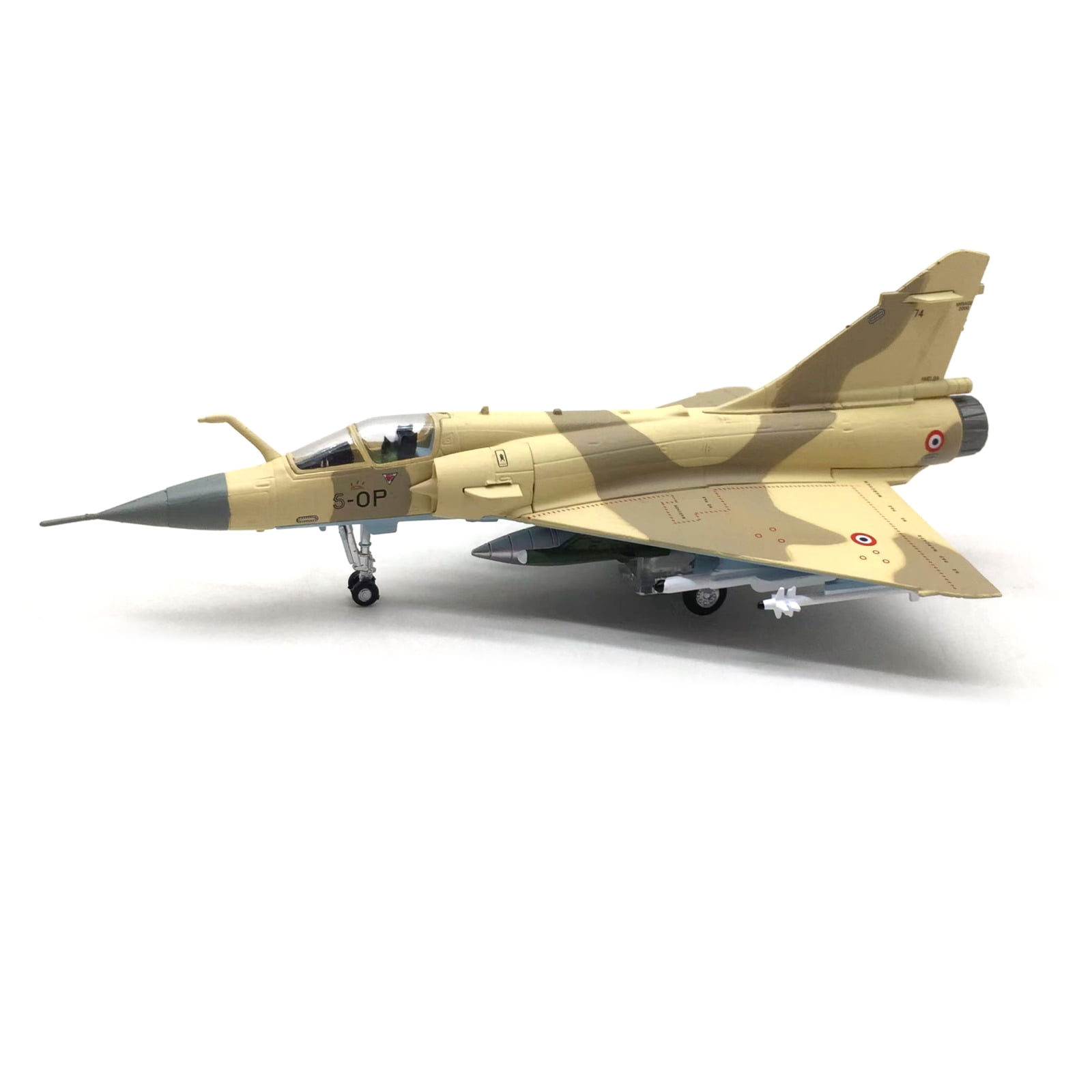 French Air Force Mirage 2000 Diecast Model Airplane for Father's Day Aviation-Themed Gift