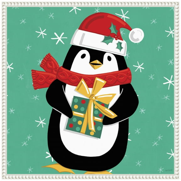 Amanti Art Festive Christmas IV Framed Canvas Wall Art Print