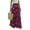 Black, variant on Maxi Skirts for Women - Fashionable Floral Print Large Flounce Skirt - Holiday Pleated Long Skirt,Black M