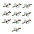 thumbnail image 2 of DOLITY 10 Pcs (M6*30) Écrous et Vis pour Faire des Perchoirs pour Oiseaux pour Plateforme d'Exercice Laveuse Simple, 2 of 8