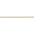 thumbnail image 3 of Real 14kt Yellow Gold 1.4mm Forzantine Cable Chain; 18 inch; Lobster Clasp; for Adults and Teens; for Women and Men, 3 of 5