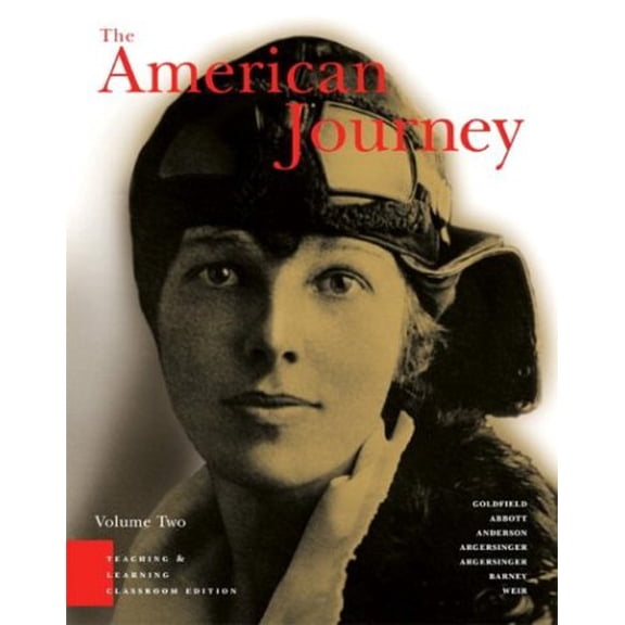 Pre-Owned The American Journey: A History of The United States, 9780131501041, 0131501046, Paperback, 3 edition