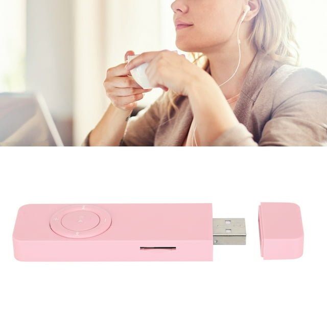 Reproductor de música mp3 reproductor de mp3 portátil con cordón para actividades al aire libre