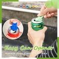 thumbnail image 4 of Manual Easy Can Opener, 6 Pcs Color Soda Can Opener Beverage Can Protector, Shields Tab Openers for Pop, Cover or Soda Cans at Picnic, BBQ, Protect Cold Drinks From Bees, 4 of 11