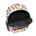 thumbnail image 6 of FORMRS Kids School Backpack with Front Zippered Pocket 12" Student Travel Daypack, Various Vegetables Pattern, 6 of 6
