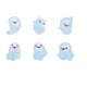 thumbnail image 2 of Glo Ghost Figurines Set, Luminous Halloween Decorations, Cute Mini Ghost Ornaments for Indoor Desktop Window Sill, Spooky Party Home Decor, Holiday Gift for Adults, 2 of 5
