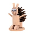 thumbnail image 4 of Juguete de animales de madera DIY CUTICAT Rompecabezas de madera, 4 of 5