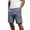 A Dark Gray, variant on Men Athletic Shorts Men's Solid Color Elastic Waist Drawstring Zipper Pocket Casual Sports Shorts Black Xxxl