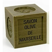 Olive oil soap France SE33- Authentic Savon de Marseille soap bar - Cube of 300 g french olive oil soap - La Licorne