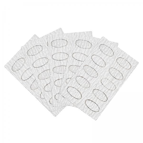 50 Uds. Papel de Lija Autoadhesivo para Empujador de Uñas Sunnimix 3 Piezas
