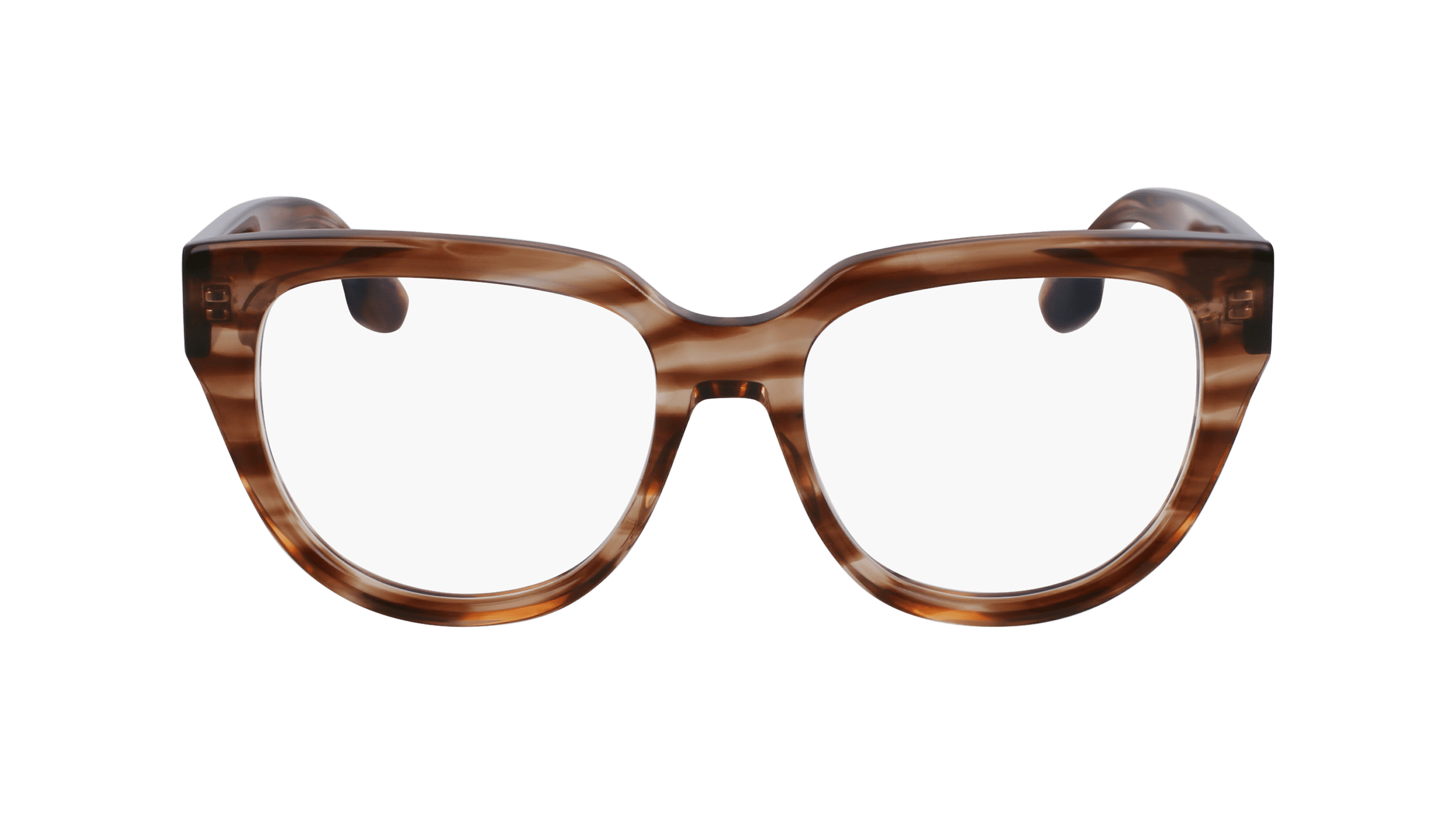 Victoria Beckham VB669S 223 Square Sunglasses – Striped Blonde Havana/Brown Victoria Beckham VB669S 223 Brown Sunglasses – Rectangular  main image 3