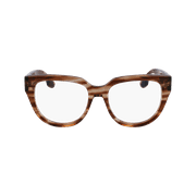 VICTORIA BECKHAM OPHTHALMIC VB2674 FEMALE 53/17/140 230 STRIPED BROWN