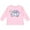 AD-Pink, variant on Fluffy Sheep Family Boys or Girls Long Sleeve Toddler T-Shirt