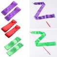 thumbnail image 3 of serony 2 Pcs/set Gym Ribbons Dance Ribbon Fitness Rhythmic Art Gymnastic Ballet Streamer with Twirling Rod Stick, 3 of 9