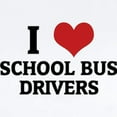 thumbnail image 2 of CafePress - I Love School Bus Drivers Infant Creeper - Baby Light Bodysuit, Size Newborn - 24 Months, 2 of 4