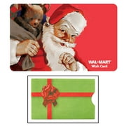 Angle View: Jolly Santa Gift Card