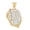 Only Pendant D, variant on PAURO Initial Letter Necklaces for Women A-Z Gold Plated Stainless Steel Cubic Zirconia Irregular Personalized Statement Delicate Elegant Name Dainty Pendant Jewelry Gold Letter F