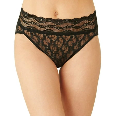 

b.tempt d by Wacoal Women s Lace Kiss Hi Leg Brief Panty Night X-Large