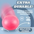 thumbnail image 6 of BESTSKY 2 Pcs Exercise Ball,6.3"*6.3"*3.15" Pregnancy Ball,Anti-Slip Texture Yoga Ball For Pregnancy,Pink, 6 of 7