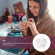 thumbnail image 2 of 60 piezas de dijes para pulseras, collares, accesorios y herramientas para hacer joyas., 2 of 6