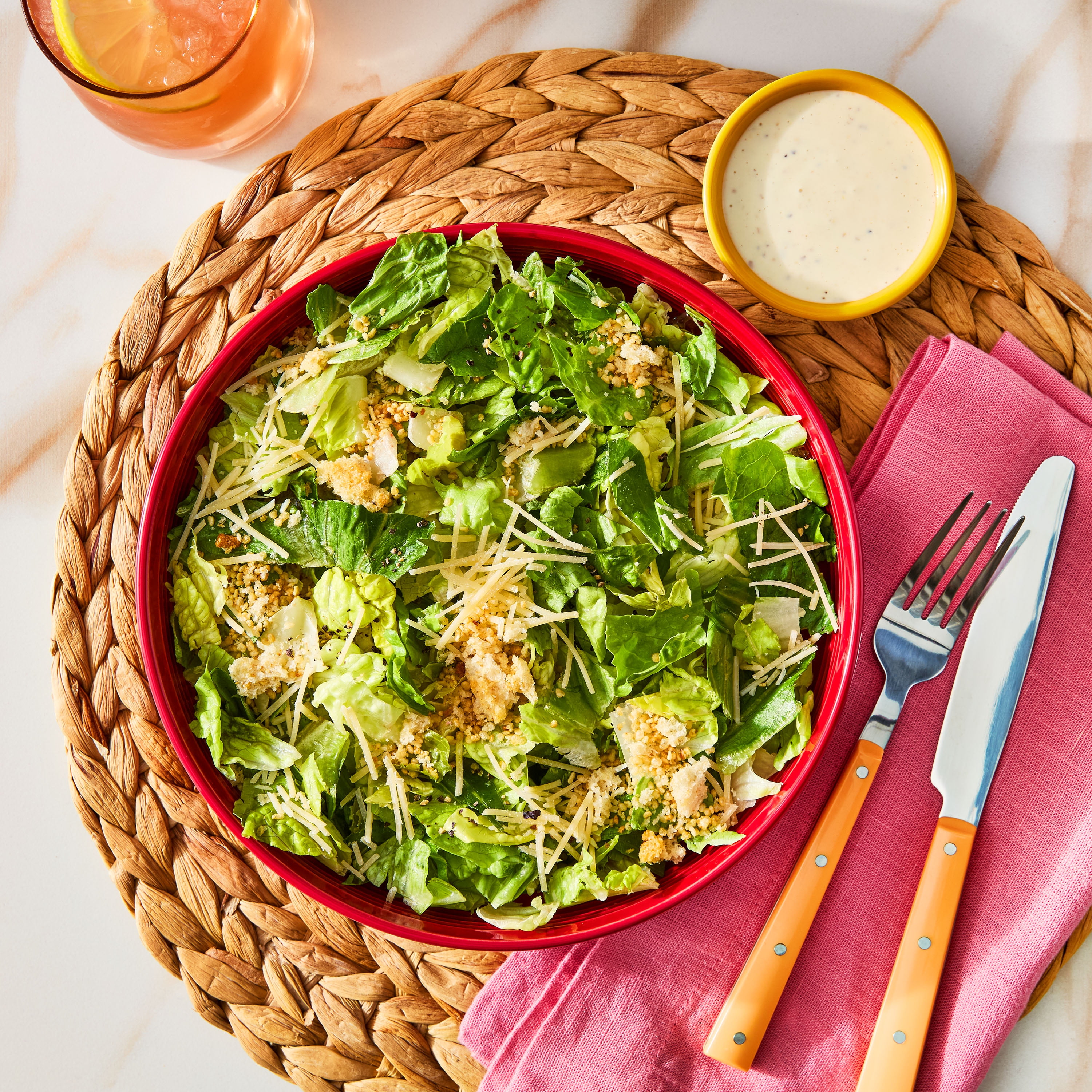 Marketside Caesar Chopped Salad Kit, 8.8 oz Bag, Fresh