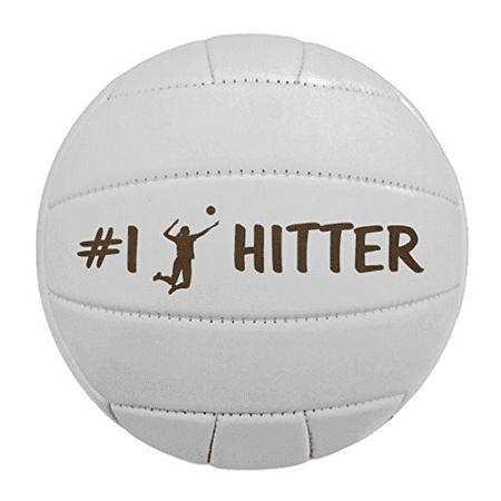 3D Laser Engraved Novelty Mesasges Volleyball
