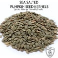 thumbnail image 2 of Sea Salted Pumpkin Seed Kernels by Gerbs, 2LBS - Top 14 Food Allergen Free & NON GMO - Vegan & Kosher - Hulled, 2 of 5
