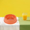thumbnail image 3 of Pet Food and Water Bowl, Plastic Unbreakable Small Cat Food Bowl, Spill Proof Reusable Pet Feeding Dish for Home Outdoor Travel, Easy to Use and Clean Universal Pet Bowl Feeder,Z0-Orange, 3 of 3