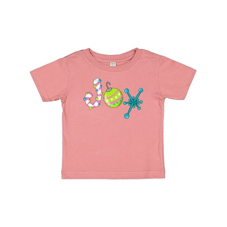 

Inktastic Joy-candy cane bulb snowflake for Christmas Gift Baby Boy or Baby Girl T-Shirt