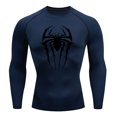 thumbnail image 1 of Camiseta de compresión para hombre, ropa deportiva de verano para correr, camisetas deportivas elásticas de secado rápido, camisetas de entrenamiento para gimnasio atlético, 2024, 1 of 2
