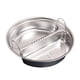 thumbnail image 3 of Bandeja vaporera de alimentos dividida Cesta vaporera de acero inoxidable apilable con doble Pequeño, 3 of 9