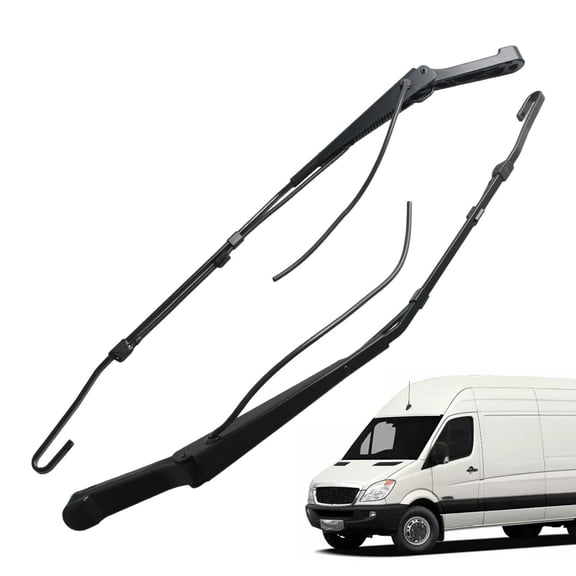 A Pair Front Windshield Wiper Arms for 2003-2006 Freightliner Sprinter 2500 3500